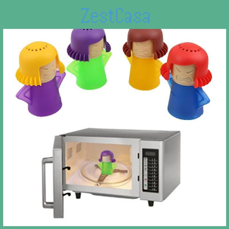 Angry Mama Microwave Cleaner Eco Friendly Oven Cleaning Tool Non-toxic Material