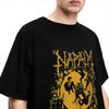 Herr Dam Napalm Death Musikband T-shirt Death Metal 100% Bomull Toppar Fantastisk Kortärmad Rundhalsad T-shirt Stor Storlek Skjorta