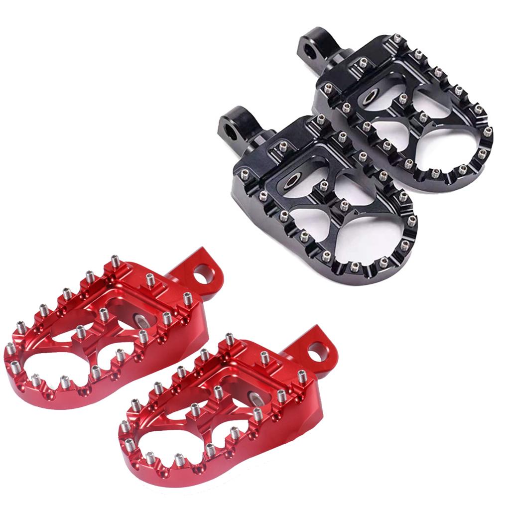 CNC Wide Foot Pegs Motorcycle Footrest Foot Pegs Motorcycle Modification Tool