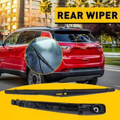 Wiper Rear Blade and Arm for Jeep Compass 2017- Back Window Windshield Wiper