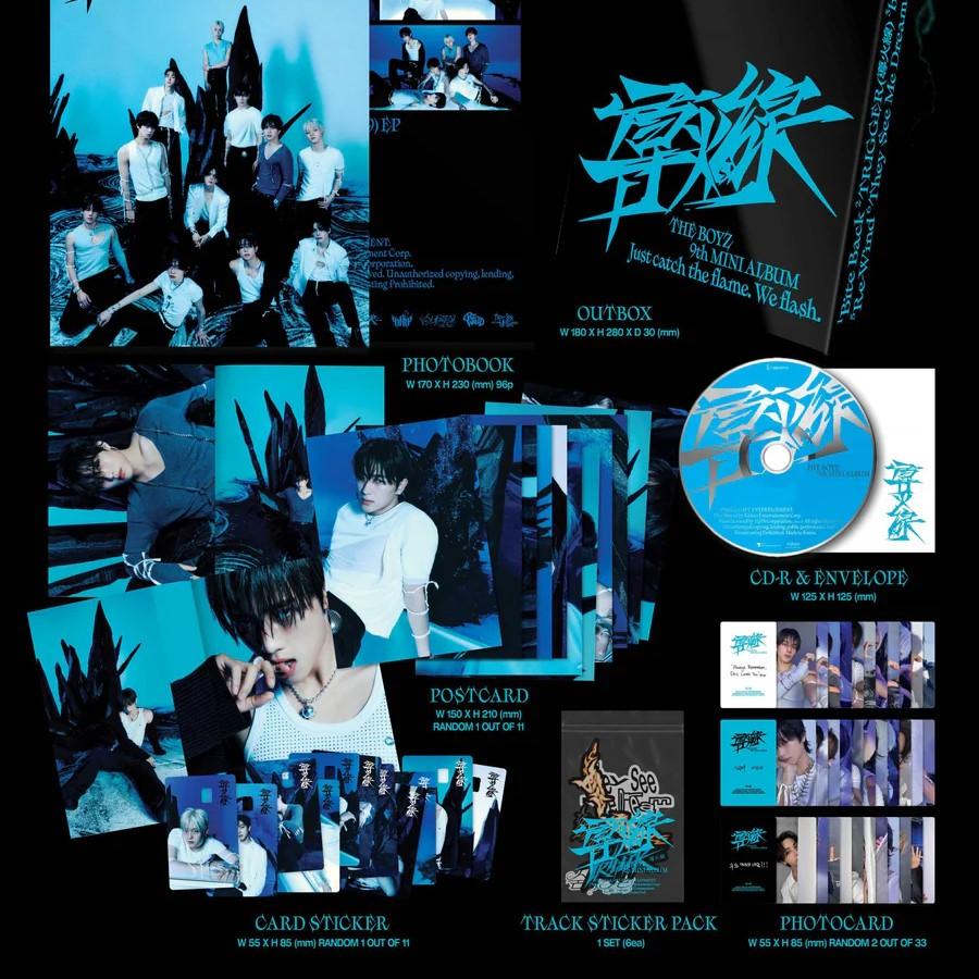 Album THE BOYZ TRIGGER 9. Mini