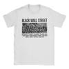 Black Wall Street Facts Black History  TShirt Beach  Cotton TShirts For Adult Casual Tshirt ShortSleeved Y2K Retro Tees