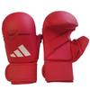 adidas Karate Fist Protector with Thumb, 2.0, WKF Approved // Adidas Fist Protector, World Karate Federation Approved (Red, X-Small)