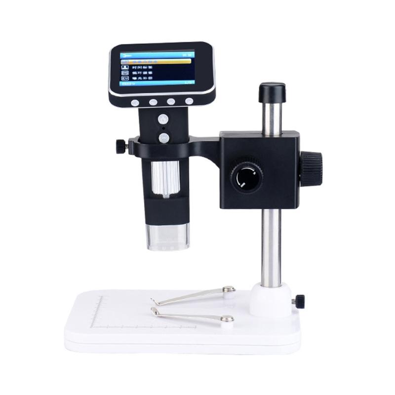 Tragbare digitale Lupe für Kinder mit 500-facher und 500-facher Zoomstufe, 3,5-Zoll-Display, ideal für die Entdeckung im Freien