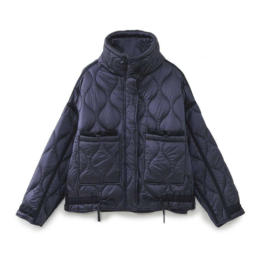 Autumn New Women's Clothing, European and American French Design Fashion Versatile Cotton Jacket Jacket