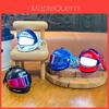 Cool Colorful Light Up Helmet Keychain With Abs Material For Motorcycle Enthusiasts