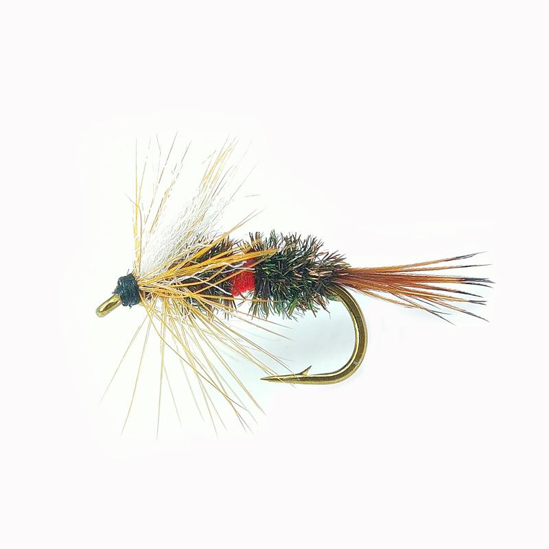 White Egret WY620 Royal Wulff Dry Fly Fishing Lure - Artificial Bait Fly Fishing