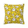 Custom Cartoon Classic Rubber Duck Throw Pillow Covers Decor Home Kawaii Outdoor Cushions Square Pillowcase