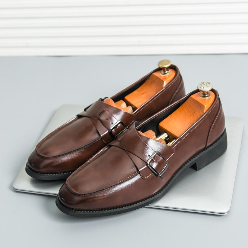 

Large size men s new casual leather shoes fashion foot cover business dress leather shoes 2025 trend loafers 47