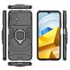 Case for Xiaomi Poco M5 4G, Kickstand Ring, black