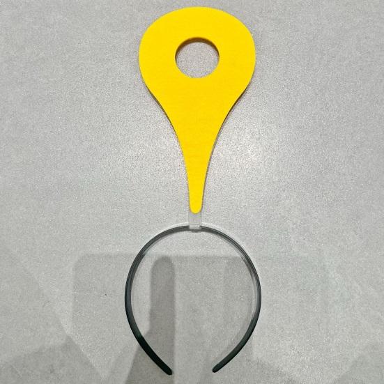Kvinners Hodebånd Hodeplagg som ikke falmer Unikt Symbol Design Hårbøyle Fotorekvisitter for Maskerader Festivaler