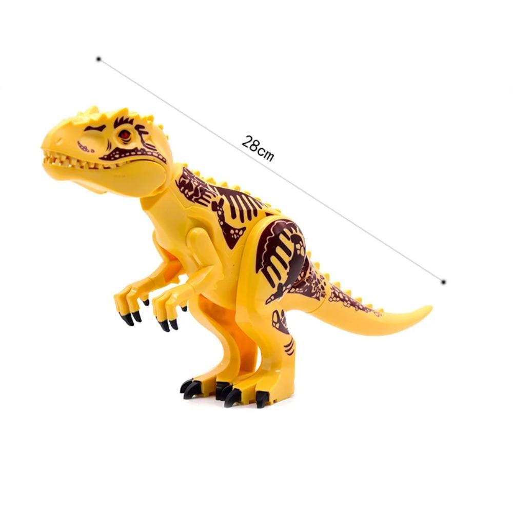 Raptor Brutal Building Jurassic Blocks World 2 MINI Figuras de Dinossauro Peças Blocos Dino Brinquedos Para Crianças Dinossauros Natal