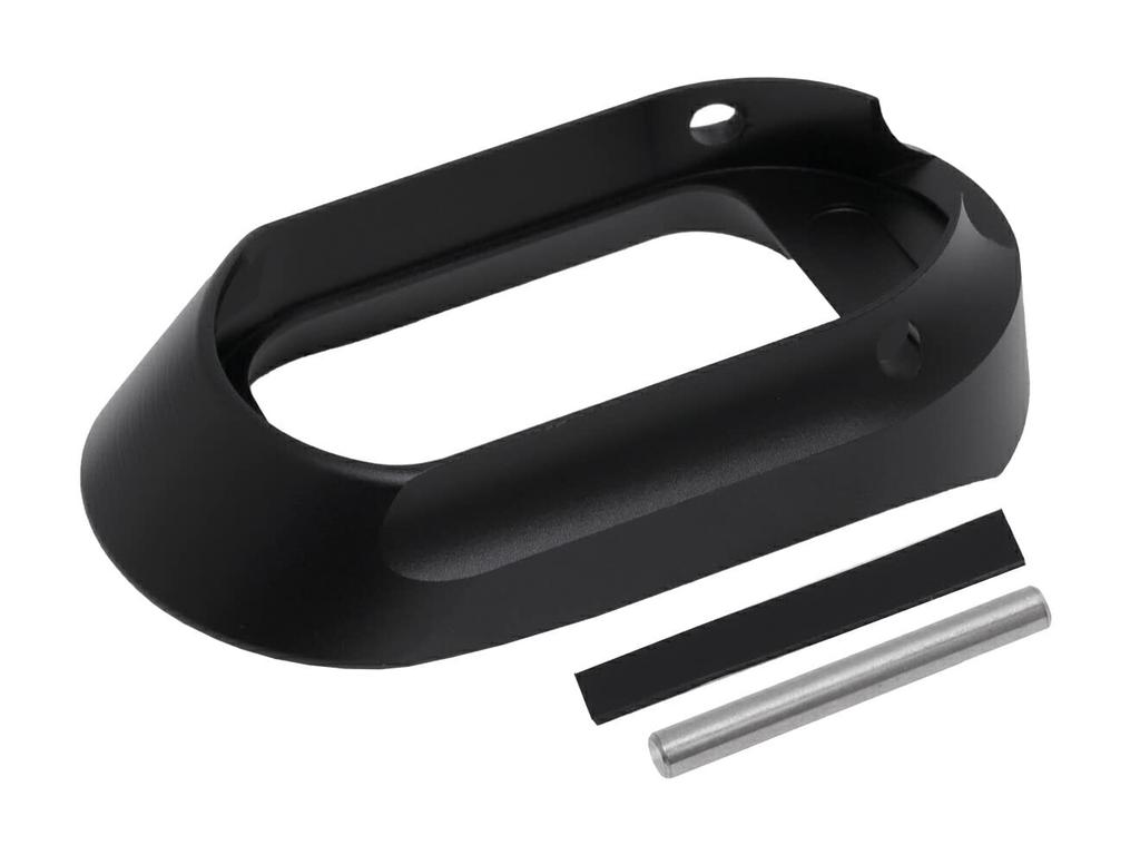 COWCOW TECHNOLOGY Aluminum CNC High Heel Magwell Hi-CAPA Black