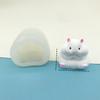 Adorable Pet Hamster Silicone Baking Mold Cartoon Mousse Cake Jelly Dert Bowl Household Baking Tools Food Ade Silicone