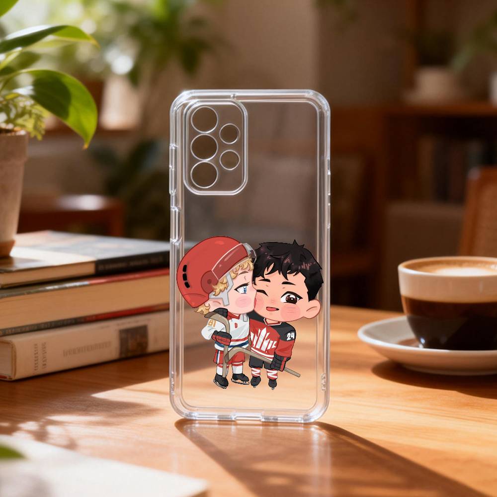 

H-Heated R-Rivalry-HR sport Phone Case Transparent Silicone Soft For Samsung S25,S24,S21,S22,S23,S30,Ultra,S20,Plus,Fe Samsung S23ULTRA5G