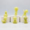 New Blind Box Yoga Series Mini Figure Cute Noctilucent Decoration Doll Bedroom Toilet Series Model Corner Toys Gifts