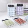 Mini Calculator With Cute Candy Color Design For Stylish Student And Office Use