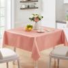 1 Pack Rectangle Tablecloth Stain Resistant Wrinkle Free Silkly Table Cloth, Satin Dining Table Cloths for Dining Room, Indoor