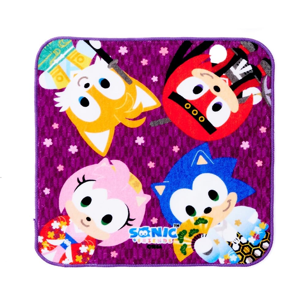 

SEGA Fave SONIC FRIENDS Hand Towel D & (Sengoku Purple)