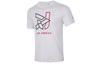 T Shirts Men's White Crew Neck Moderate Straight Fit CN3585-100