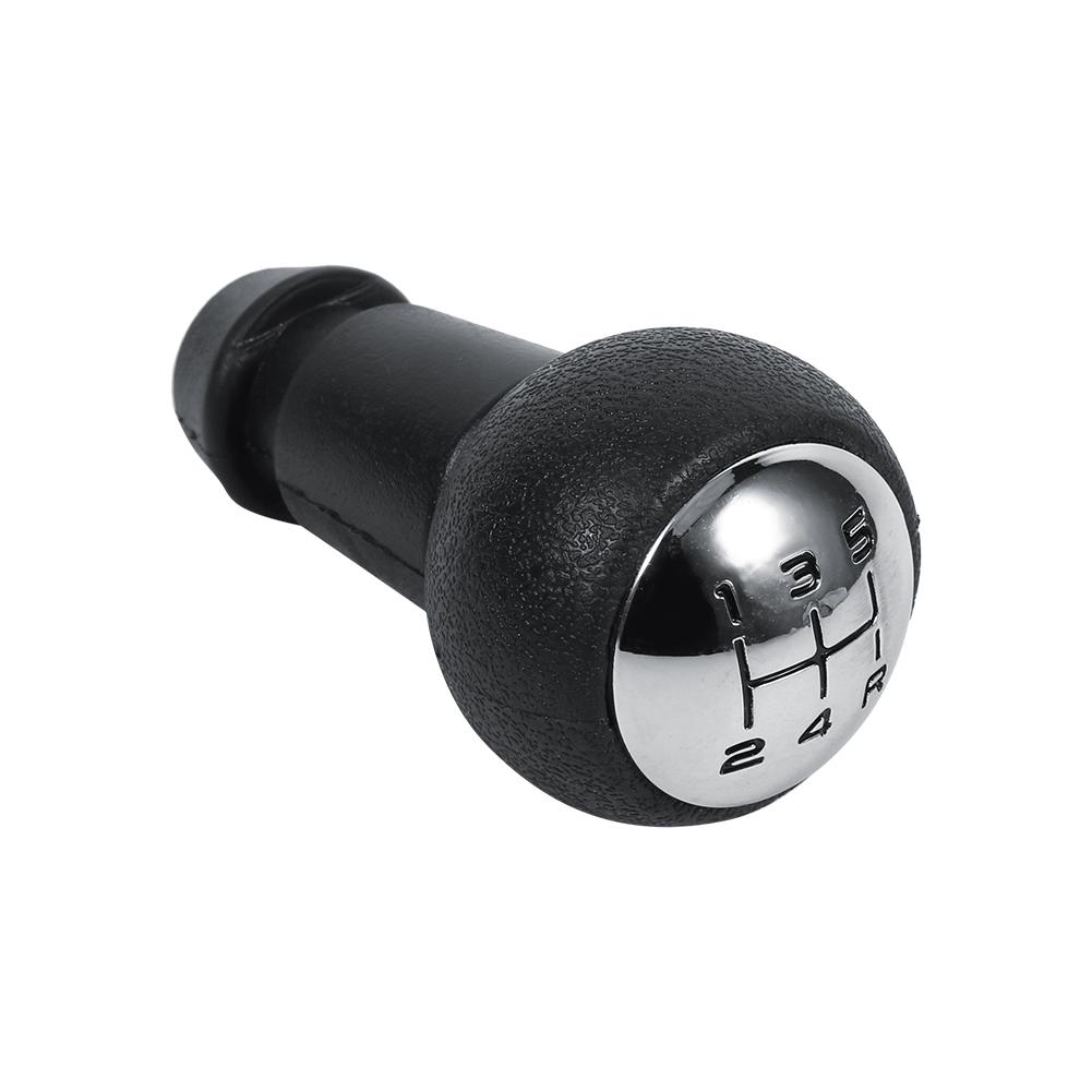 Universal Black Car 5 Speed Gear Stick Shift Knob Manual For Peugeot 307