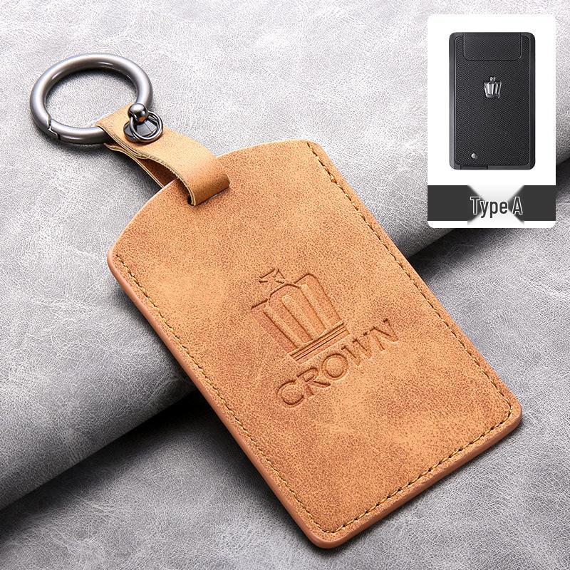 Toyota Crown and Vellfire Retro Key Cover, 12th-13th Gen Premium Holder