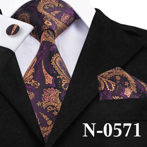 Set de butoni pentru cravată țesute mătase pentru bărbați de nuntă solidă roz