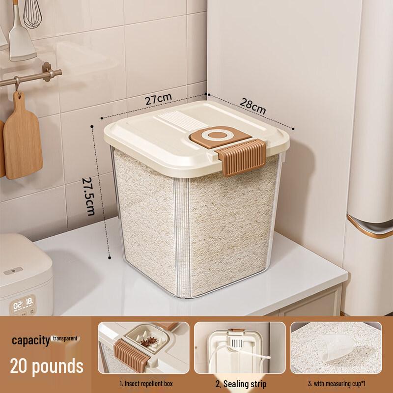 Food Grade Sealed Rice Storage Container