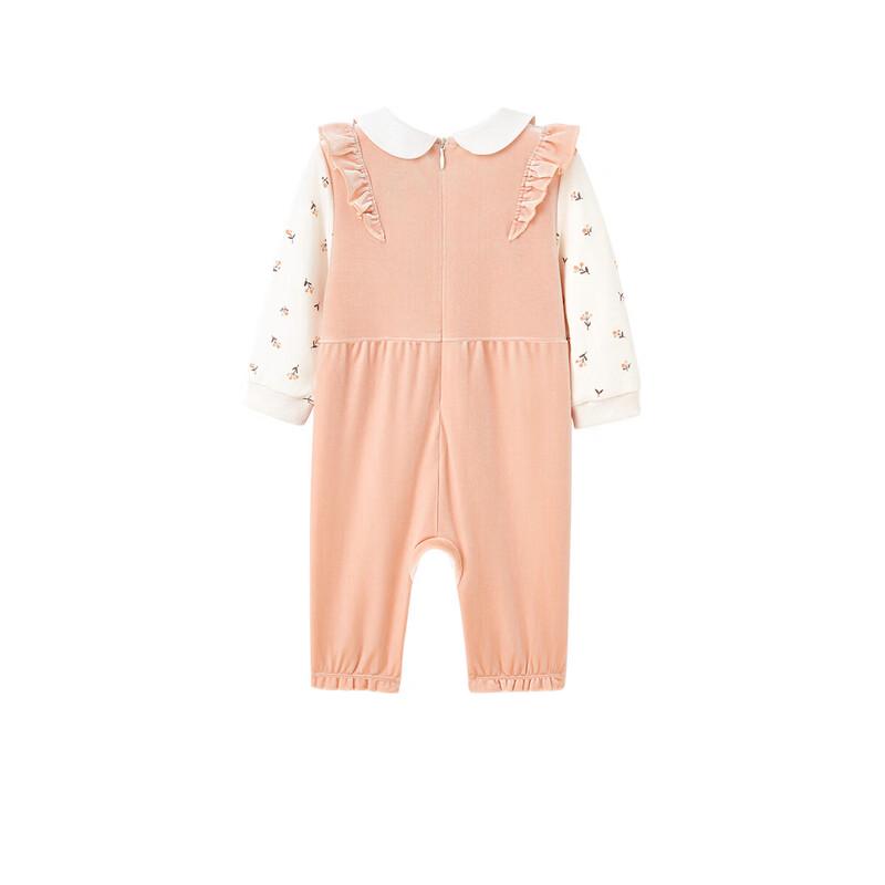 Yeehoo Infant Anti-Static Long Sleeve Jumpsuit