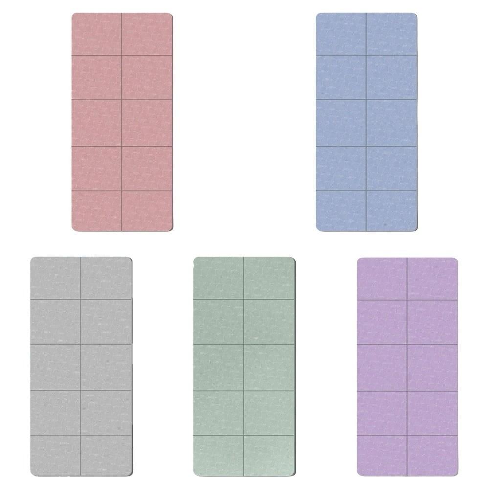 Multifunctional Foldable Yoga Mat Non-slip Fitness Cushion Foldable Pilates Mat  Beginner Workout