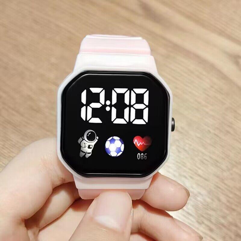 Technology Watch Female Ins High Value Student Party Simple Fashion Niche Football Unicorn Waterproof Electronic Watch