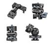 All-Metal Aluminum Alloy Snail Ball Head Hot Shoe DSLR/Phone Clip Monitor Bracket