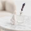 Halloween Ghost Figurine, Funny 3D Printed Scream Ghost Statue for Desk, Tabletop, Mantel, Shelf, Spooky Home Decor