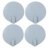 2 Pairs 85mm Diameter Electrode Pads for Electric Tens Slimming Massage Therapy Machine