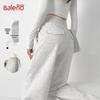 Baleno Women's Knitted Wide-Leg Pants