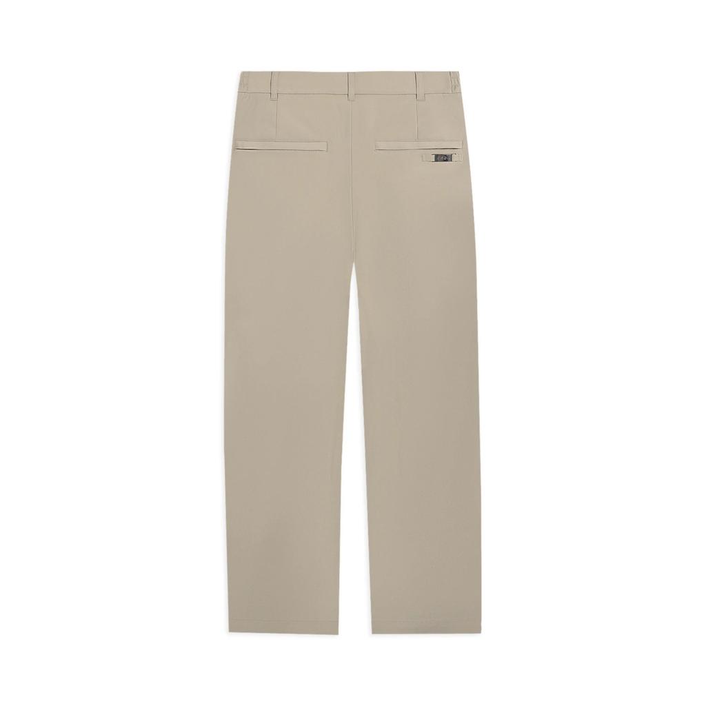 Li Ning Mid Waist Loose Sports Pants Women Pants Khaki AKXSB40-3
