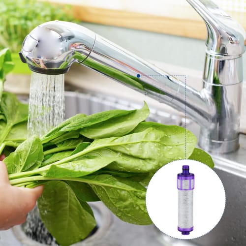 JF-22 Replacement Water Purification Cartridges, Set of 3, Compatible with JF-20 and JF-21 All-in-One Faucets, Antibacterial, High Chlorine Removal, W