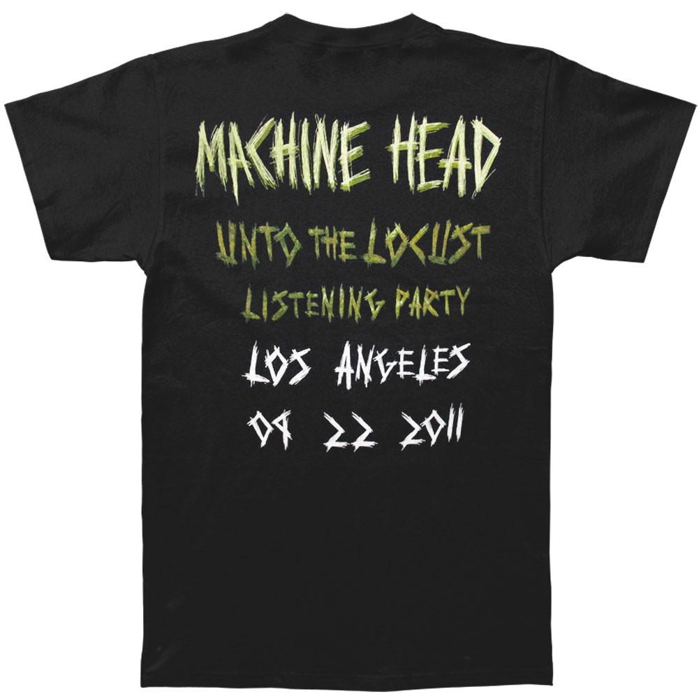 Men s Machine Head Listening Party T-shirt X-Large Black 4XL