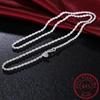 2/3/4MM 16-24 Inch Touw Ketting Halsketting Voor Mannen Vrouwen Mode Punk Bruiloft Feest Cadeaus Sieraden