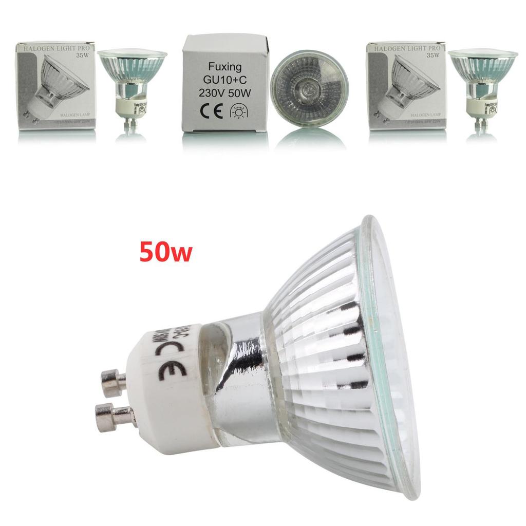 Warm White 35w/50w Gu10 Halogen Spotlight Bulbs For Wax Melting Lamp