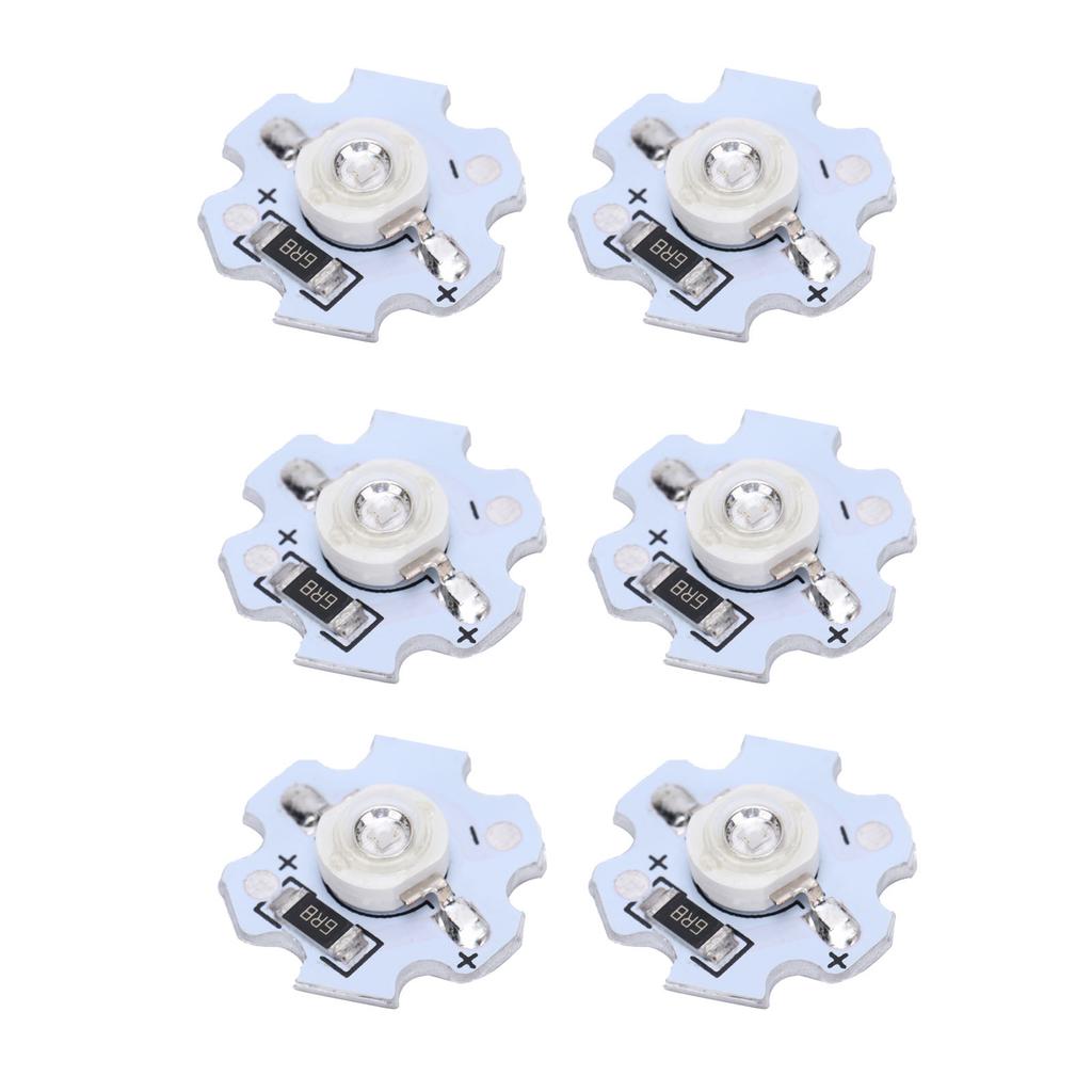 25Pcs 5V LED Chips 200LM 1W High Power LED Lamp Beads for DIY Lighting FixturesUV Light 395?400NM