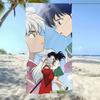 Towel Soft Pool Gift For Travel Gym Shower Cool Camping Quick Classic Dry Sports Anime I-Inuyasha-S Large Beach Towel
