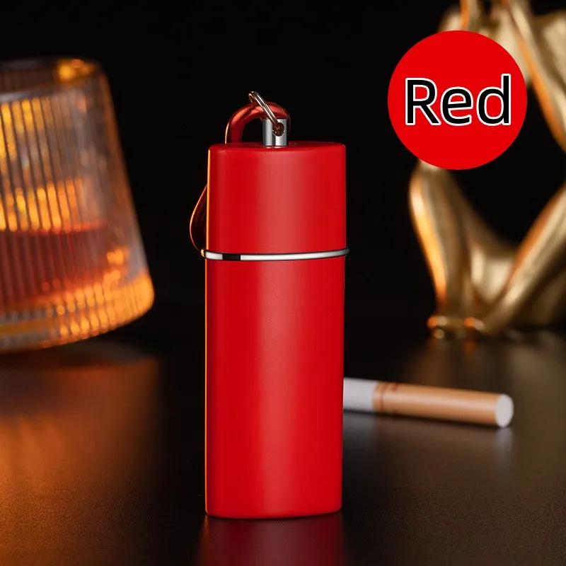Portable Ashtray Mini Anti-odor Pocket Ashtray with Key Cigarette Ashtray with Lid Ashtray Suitable for Outdoor Travel Ashtray