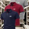 3Pcs Set of Men'S Polo Shirts, Stylish for Business Casual Wear, Comfortable And Breathable Short-Sleeve Polo Shirt for Summer, a Great Gift