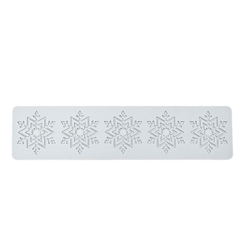 Christmas Cake Decors Christmas Lace Mats Silicone Lace Molds Silicone Lace Pad Dropshipping