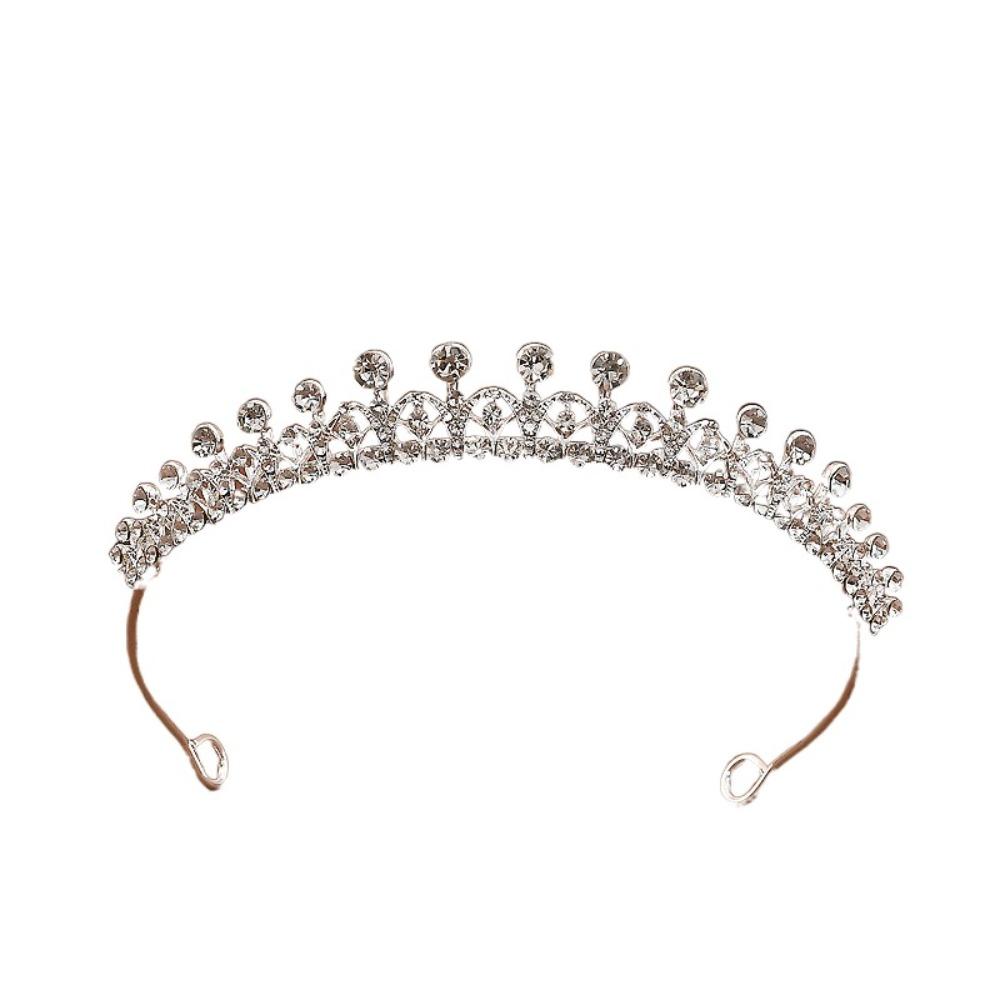 Hair Jewelry Crystal Bridal Crown Zircon Princess Tiara Diadem Wedding Hair Jewelry Girls