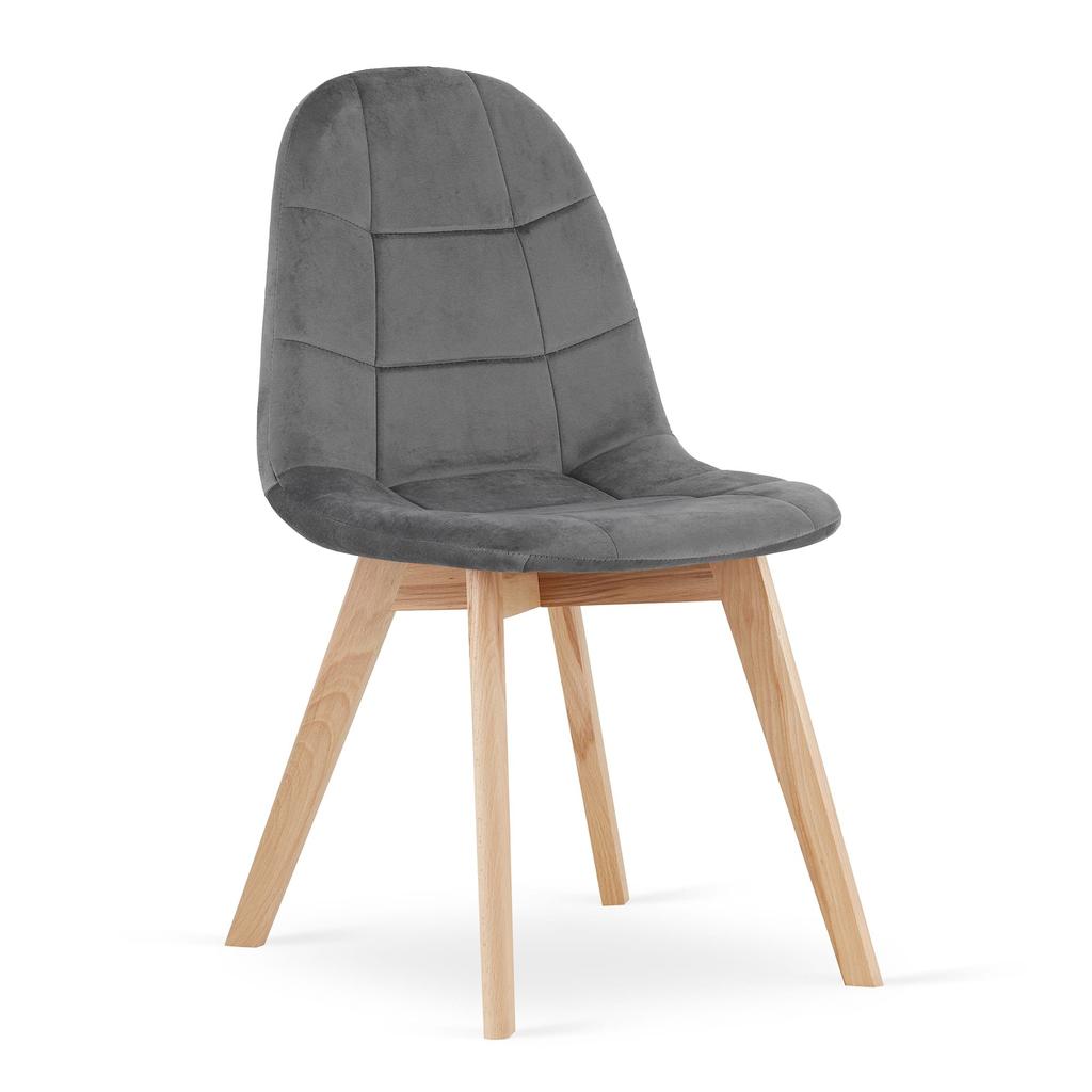 BORA Chair - Dark Gray Velvet X 1