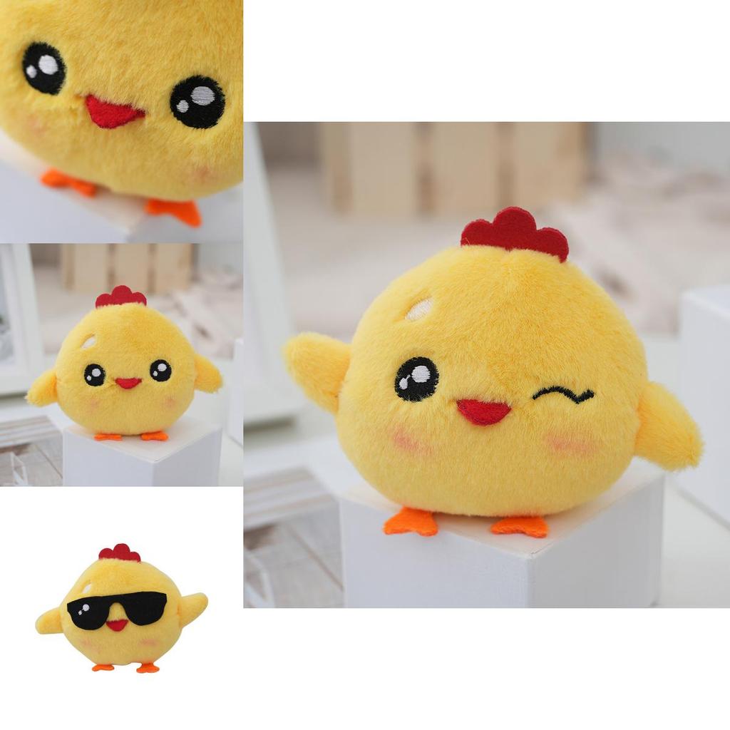 Adorable Plush Chick Toy Cute Wedding Throwing Gift Soft Stuffed Animal Doll