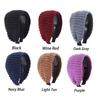 Fashion Wide Casual Hair Accessories Head Wrap Wool Knitted Headband Handmade Headwear