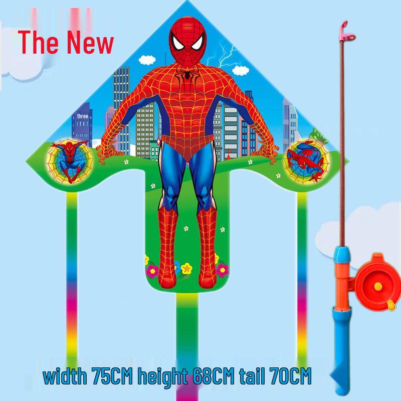 Weifang Traditional Handmade Fishing Rod Kite: Easy-to-Fly Outdoor Parent-Child Fun Kite for Adults & Children